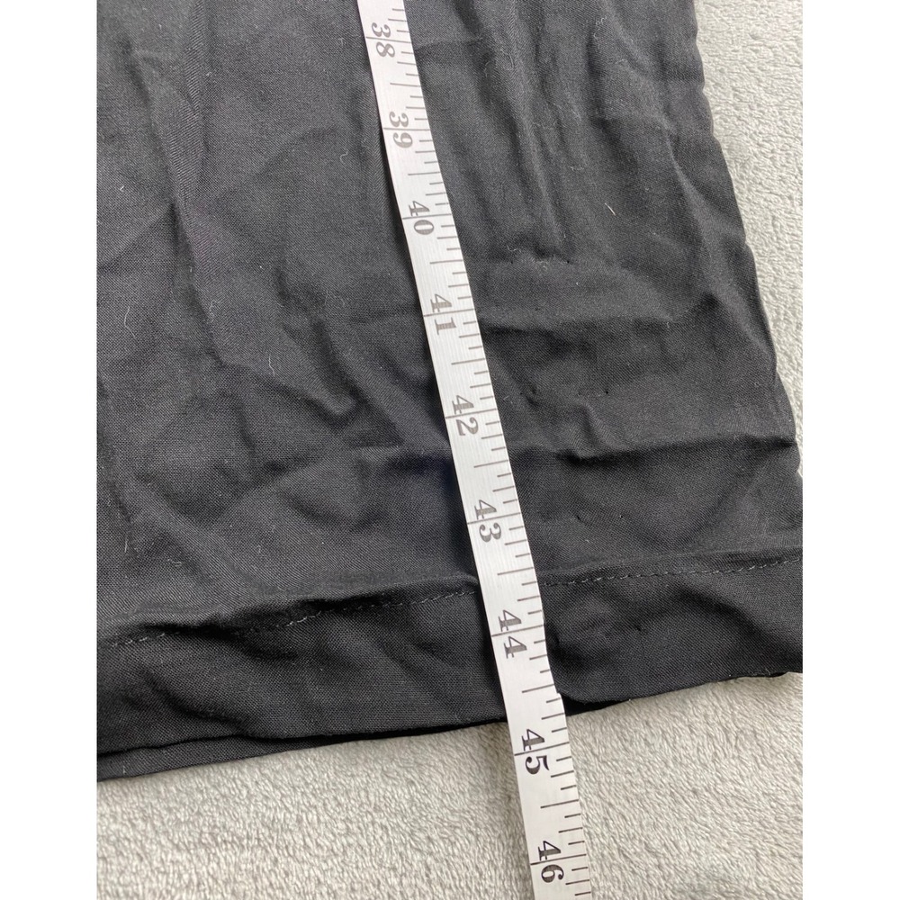 Basic Editions Woman 2X Black Rayon Blend Lounge Pants Drawstring Waist NWT - Picture 8 of 12